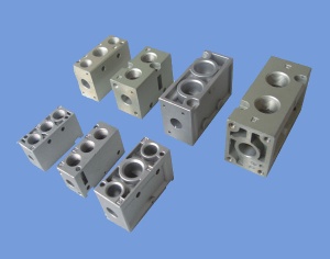 Solenoid valve cast iron body