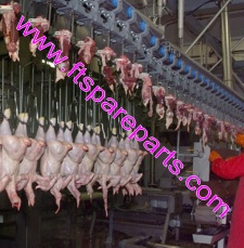 Poultry slaughter line