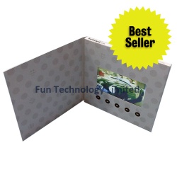 4.3 inch LCD Video Greeting Card Brochure Gifts VGC-043