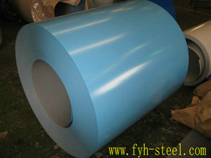 ral 5012 color coated ppgi steel coils