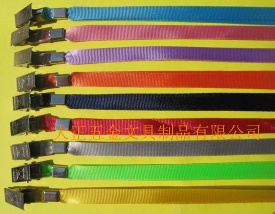 Custom Imprinted Polyester Lanyard with Badge Clip - 11181