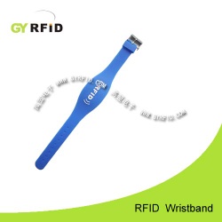 WRS04 is dual frequency RFID wristband, LF+UHF, HF+UHF type (GYRFID)