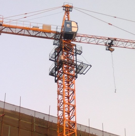 tower crane woring photo