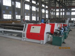 3 roller arc adjust plate rolling machineW11H-12X3000
