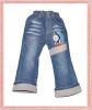 printed children jeans