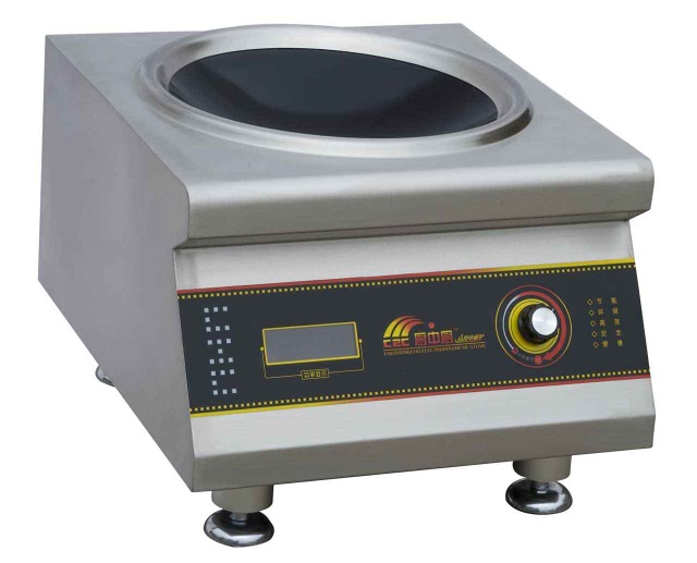 Commercial Induction Cooker - Desktop Single Concave Oven