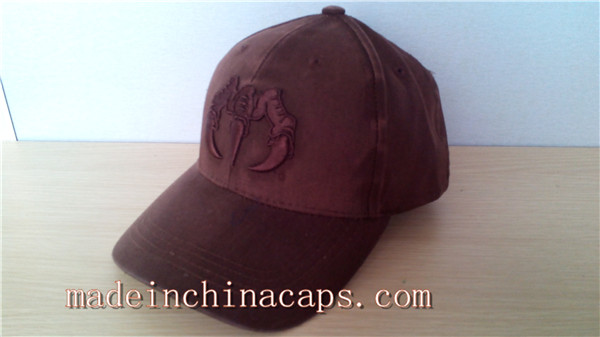 Wholesale and custom 6 panels purple washed cotton embroidery baseball cap