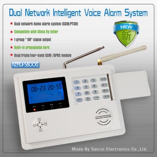 Wireless GSM Burglar Alarm System With Dual Network (5800G)