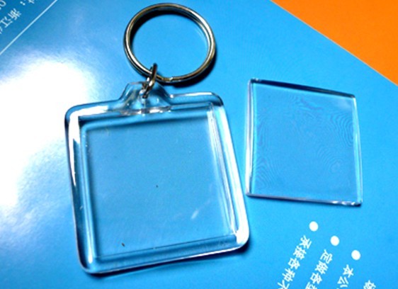 Blank Square Acrylic Keychain