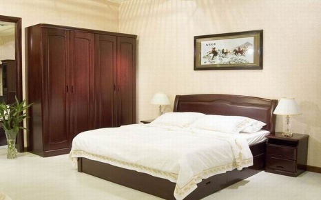 chinese style panel bedroom furniture