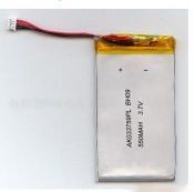 550mAh 3.7v lithium ion battery