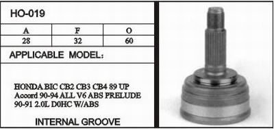 The high quality CV-joint  with reliability and durability.