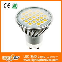 LED SMD Lamp GU10, 3.0W 21pcs 5050 SMD
