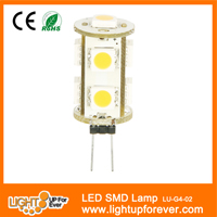 LED SMD Lamp, G4, 1.5W, 9pcs 5050 SMD, Epistar chips, 2 years warrty