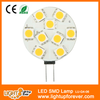LED SMD Lamp, G4, 1.8W, 9pcs 5050 SMD, Epistar chips, 2 years warrty