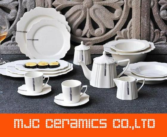 Ceramic porcelain Dinnerware sets plates mugs
