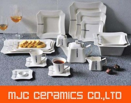 Hotel Ceramic porcelain Dinnerware sets restaurant Porcelain Tableware sets  plates dishes mugs