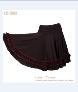 Latin practice skirt LD-1003