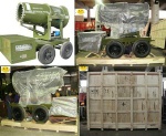 DS-60 industry silencer dust suppression trailer-mounted sprayer