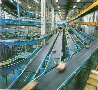 Interwoven PVC FBS Black General Conveyor Belts