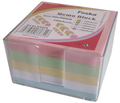 Adhesive Note Cube