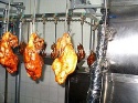 Hanging Continuous Frying Chicken Production Line