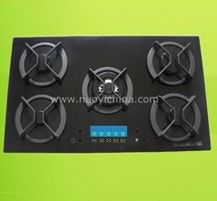 Touch control gas stove