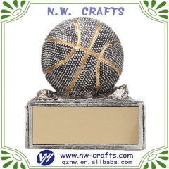 resin crafts basketball trophy award