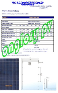 2402 poly solar panel