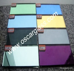 Tinted Glass Mirror, Colour Mirror, Stained Float Glass (Bronze,Green,Euro Grey,Blue & Pink etc.)