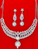 american diamond necklace sets