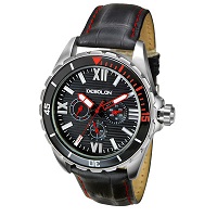 3 ATM water resistant stainless steel back watches for men