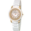 high quality white ceramic watches for lady