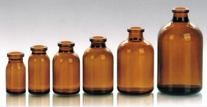 amber moulded injection vials
