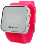 2011 LED Silicone Watches / Wristwatches Mirror