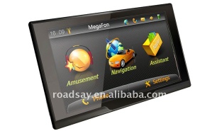 Programmable GSM/GPRS car GPS navigation,car tracker & taxi GPS dispatching system connected PND MDT