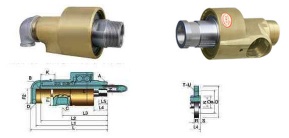 SR series hydraulic pressure Rotary Joint