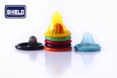 Lubricated Natural Latex Ribbed And Dotted Condoms CE