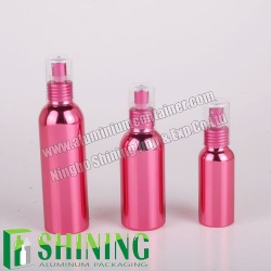 Pink Aluminum Bottle with UV Vacuum Coating - 01