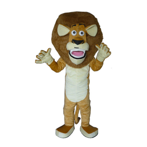 madagascar lion mascot costume