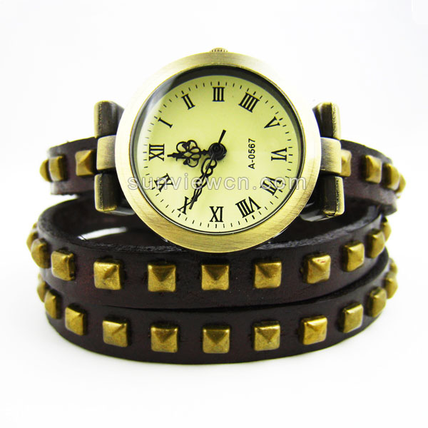 leather bracelet watch HOT NEW
