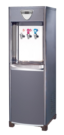 Cold and hot water dispenser