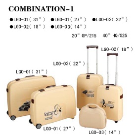 pp luggage set