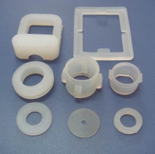 Irregular shape silicone rubber parts-colorless, nutural color