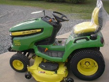 New JohDeere X540 Multi Terrain Tractor with 54" Riding Mowers