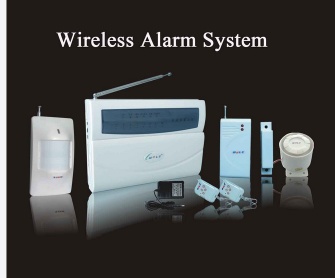 Eight zones wireless security alarm systems