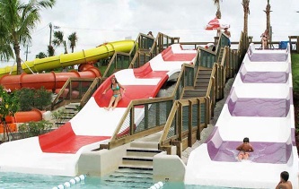 Kids water slide