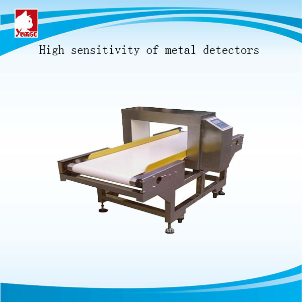 metal detector for food processing industry