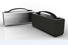 2014 hot new hot metal NFC Bluetooth stereo speaker  WX05
