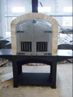 outdoor wood fired pizza oven
